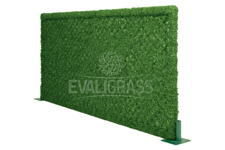 Grass fence panel