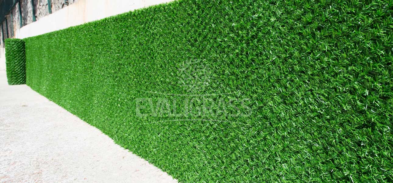 Grass wall panel